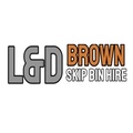 L&D Brown Skip Bin Hire