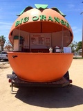 Big Orange Shaved Ice