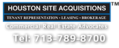 Houston Site Acqusitions