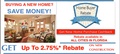 Sunshine New Home Rebates Florida